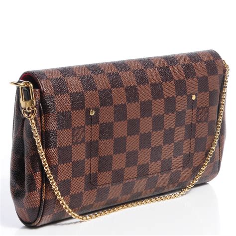 louis vuitton favorite damier ebene mm|lv damier ebene neverfull mm.